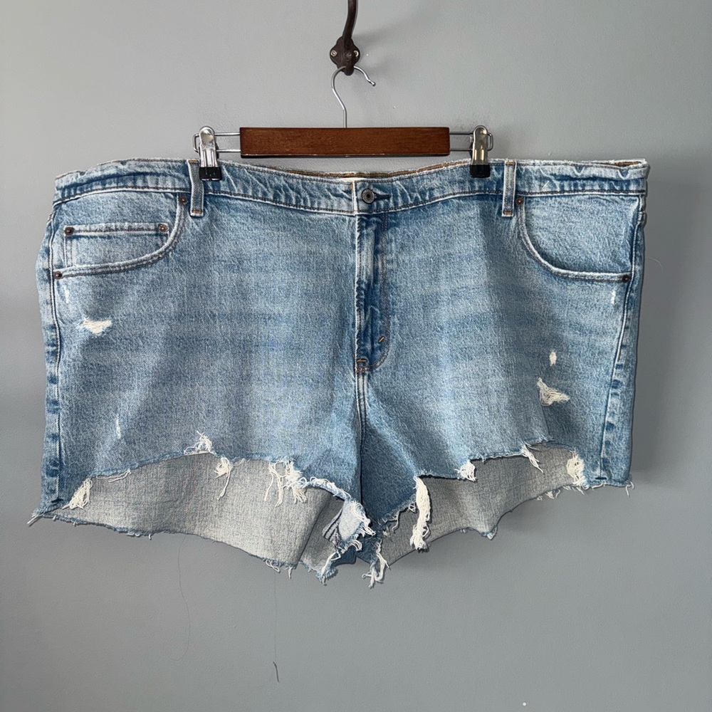 Abercrombie & Fitch The Mom High Rise Shorts - Picture 2 of 6
